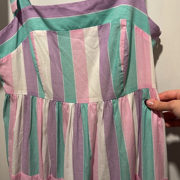 HUNTER BELL Jessica max stripe tiered dress - Picture 6 of 8